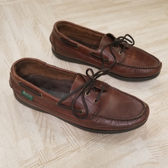 G.H. Bass \u0026 Co. Shoes | Bass \u0026 Co. Brown Leather Boat Shoes 10 M | Color: Brown | Size: 10 | Sharpdressedg's Closet